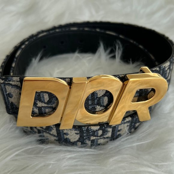 Dior Oblique Womens Belt Size 32 main image 5